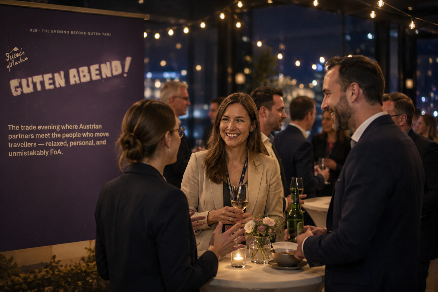 Guten Abend! evening — Austrian partners networking with guests